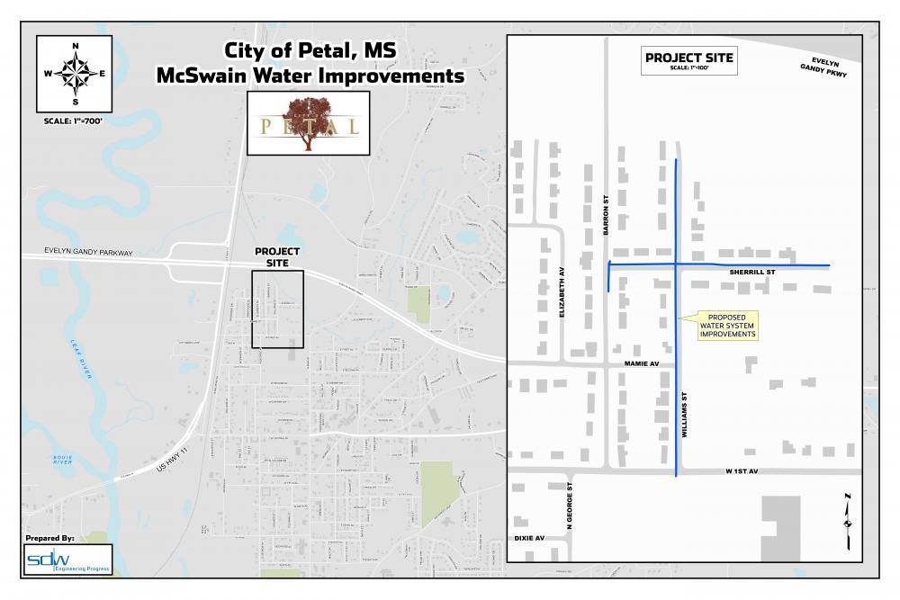 McSwain Water Improvements Petal Mississippi